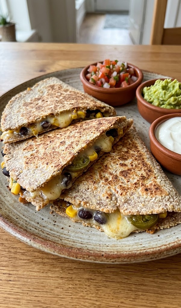 Ten-Minute Millet Quesadillas