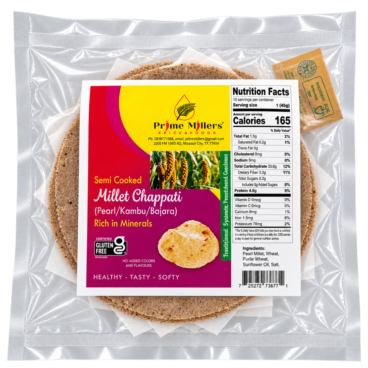 Bajra Roti 6-Bag Case