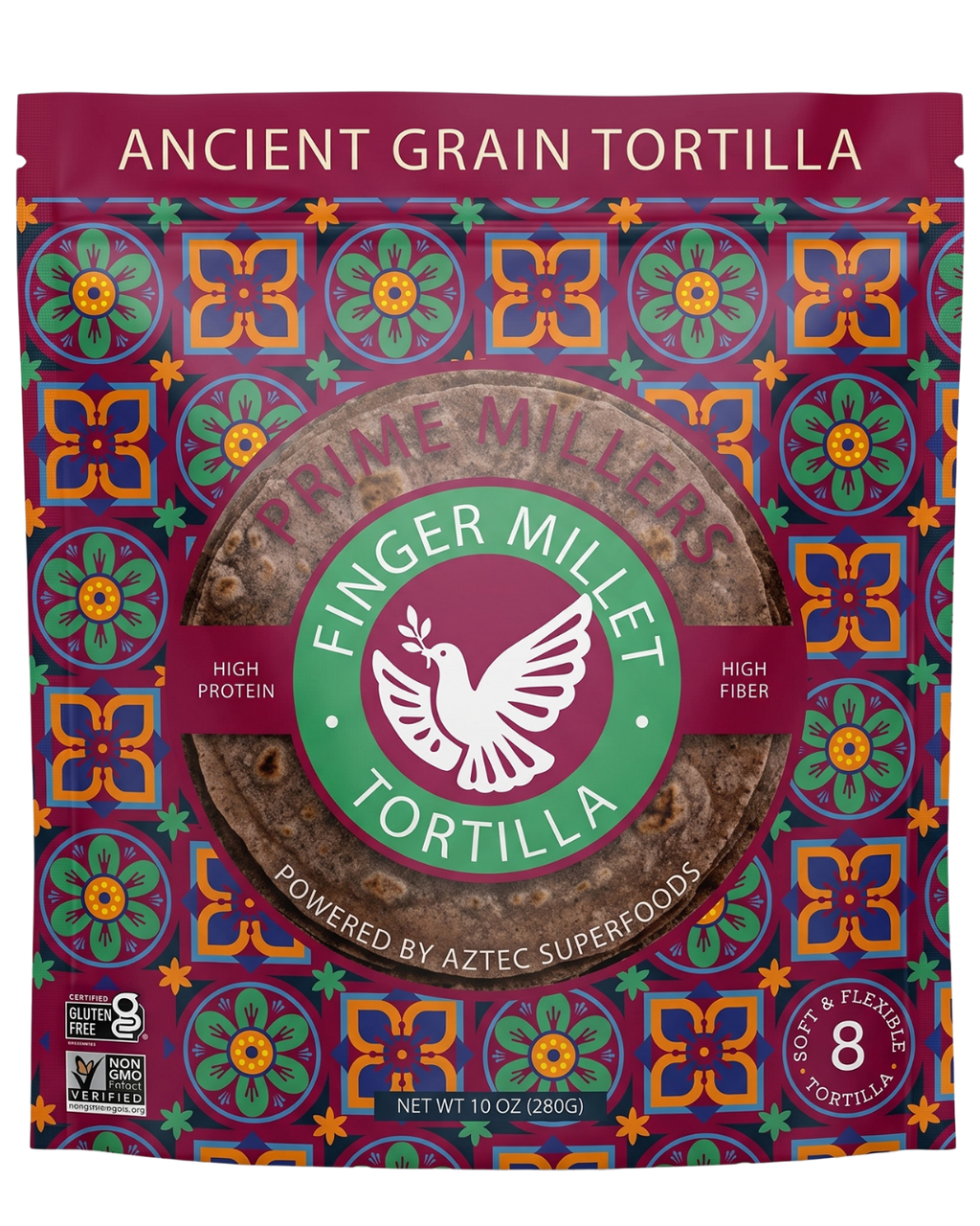 Finger Millet Tortilla 6-Bag Case