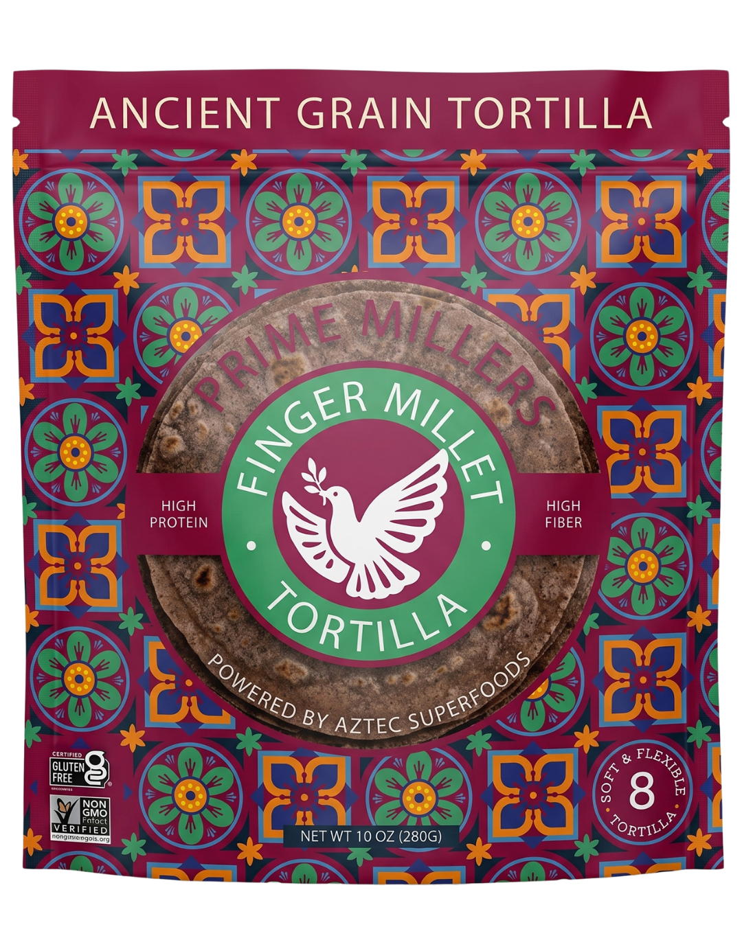 Finger Millet Tortilla 6-Bag Case