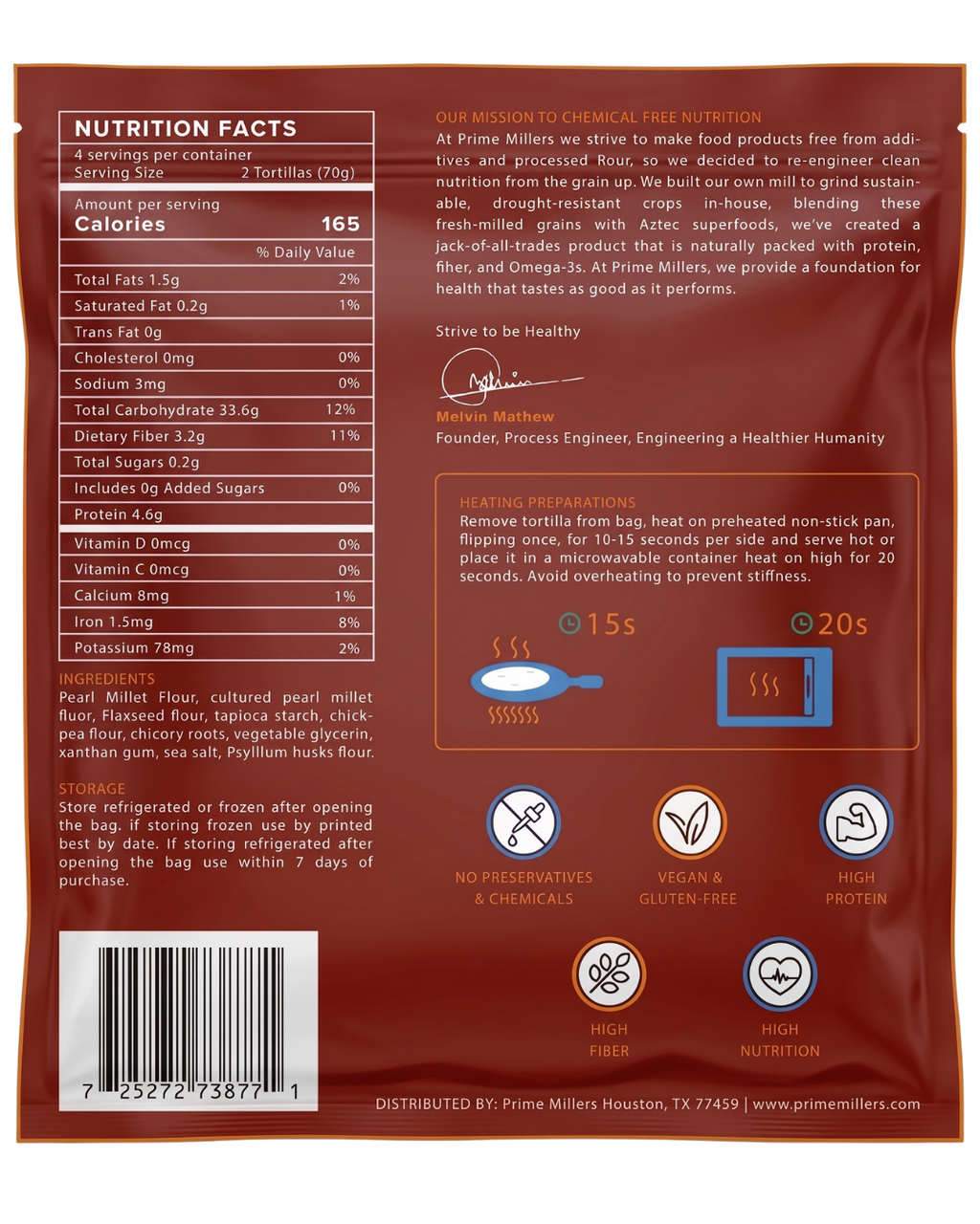 Milo Tortilla 6-Bag Case