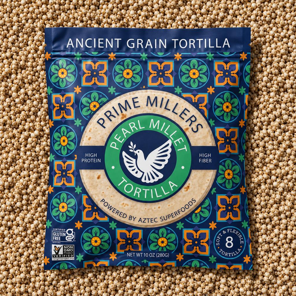 Pearl Millet Tortilla 6-Bag Case