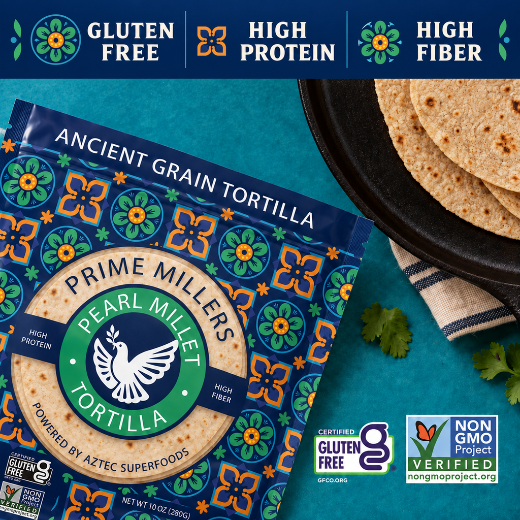 Pearl Millet Tortilla 6-Bag Case